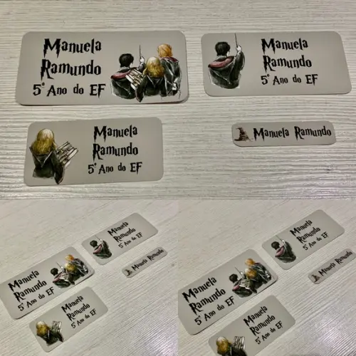 Etiqueta Escolar Harry Potter (pacote com 80)
