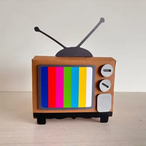 Kit Festa Caixas Televisão Festa Anos 70 e 80