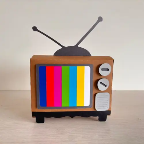Kit Festa Caixas Televisão Festa Anos 70 e 80