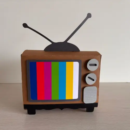 Kit Festa Caixas Televisão Festa Anos 70 e 80
