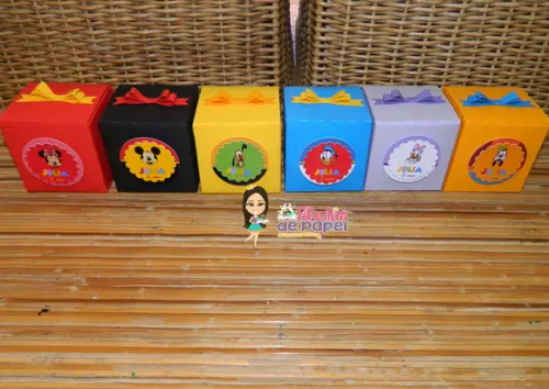 Kit Festa Turma do Mickey com 18 caixas