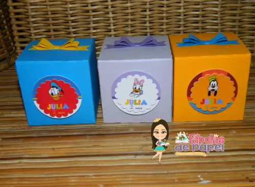 Kit Festa Turma do Mickey com 18 caixas