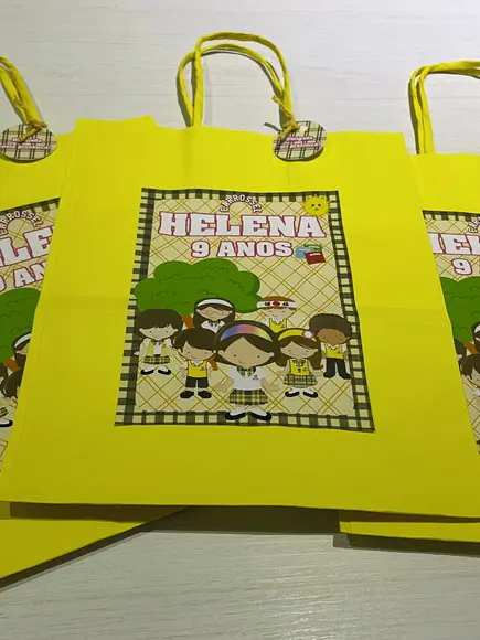 Kit com 10 Sacolas