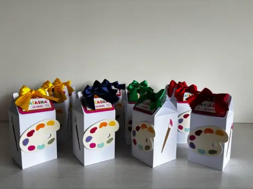 Kit com 20 Caixas Milk Pintando o Sete