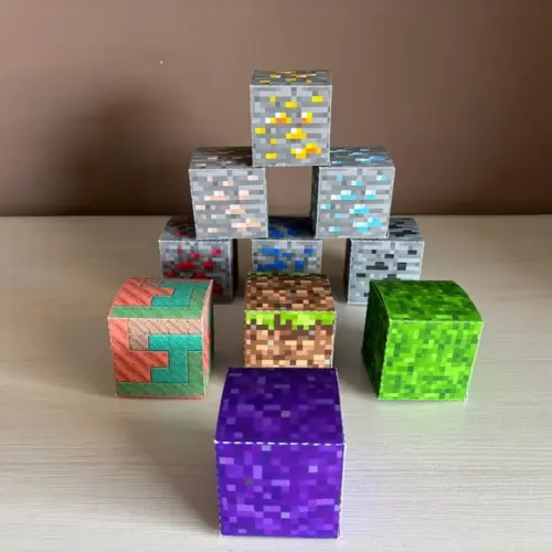 Kit Festa 10 Blocos Minecraft