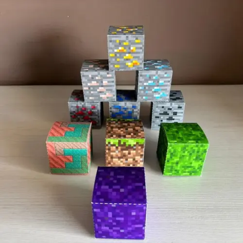 Kit Festa 10 Blocos Minecraft