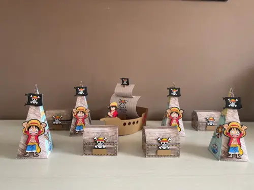 Kit Festa 12 Lembrancinhas One Piece