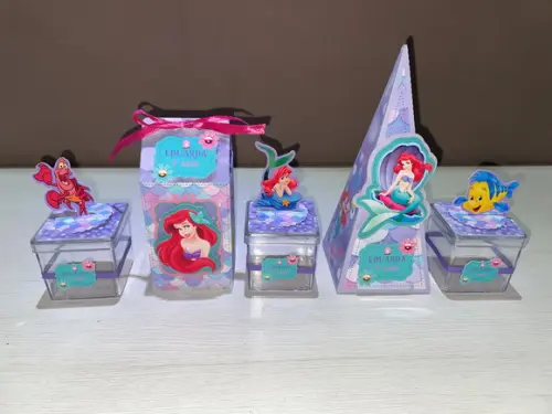Kit Festa a Pequena Sereia 18 Peças