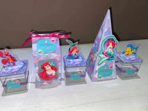Kit Festa a Pequena Sereia 18 Peças