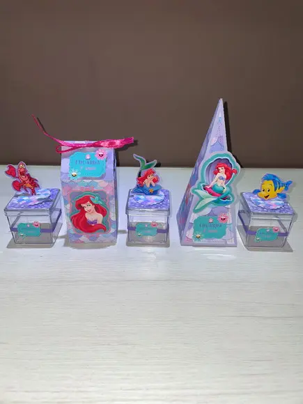 Kit Festa a Pequena Sereia 18 Peças