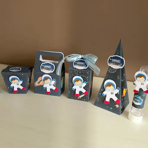 Kit Festa Astronauta Personalizado 20 Peças