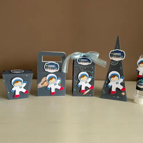 Kit Festa Astronauta Personalizado 20 Peças