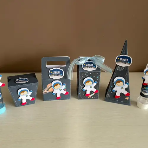 Kit Festa Astronauta Personalizado 20 Peças