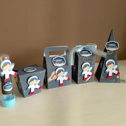 Kit Festa Astronauta Personalizado 20 Peças