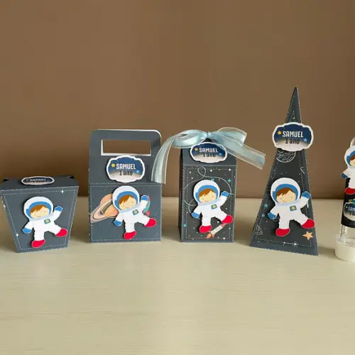 Kit Festa Astronauta Personalizado 20 Peças