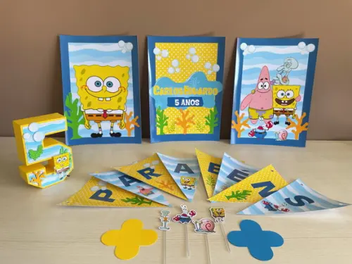 Kit Festa Bob Esponja
