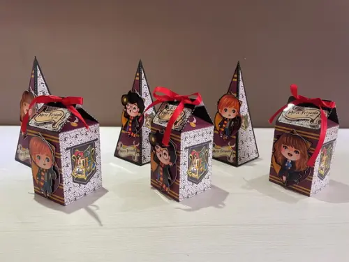 Kit Festa com 20 Caixas Harry Potter