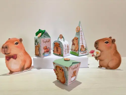 Kit Festa Capivara 22 Ítens