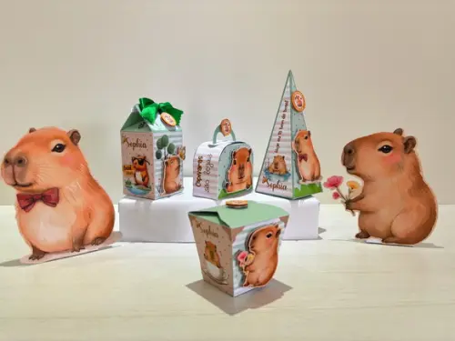 Kit Festa Capivara 22 Ítens
