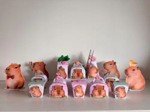 Kit Festa Capivara com 30 Caixas