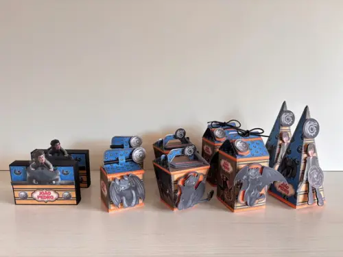Kit Festa Como Treinar o Seu Dragão 20 Caixas