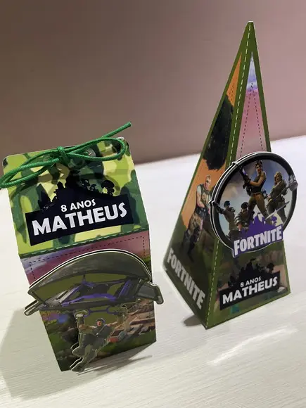 Kit Festa Fortnite 20 Caixas