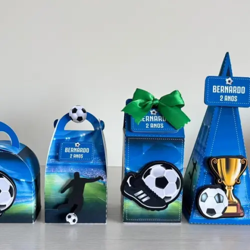Kit Festa Futebol 30 Caixas