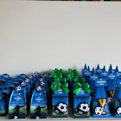 Kit Festa Futebol 30 Caixas
