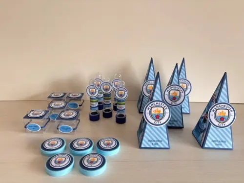 Kit Festa Manchester City 20 Peças