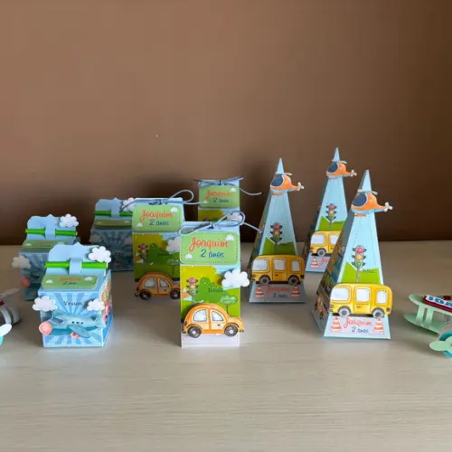 Kit Festa Meios de Transporte 30 Itens