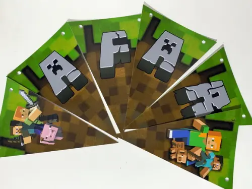 Kit Festa Minecraft