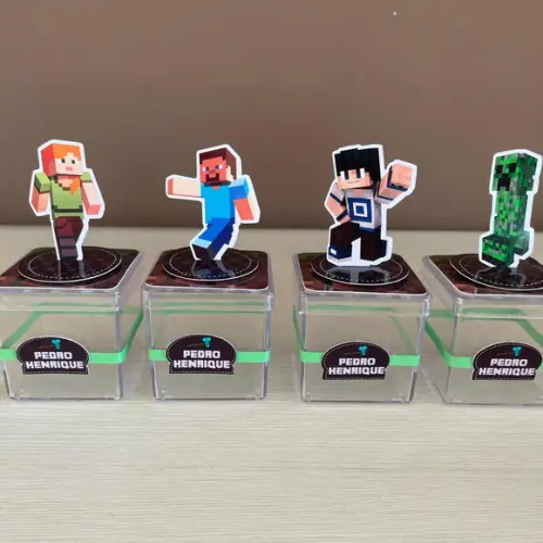 Kit Festa Minecraft 20 Peças