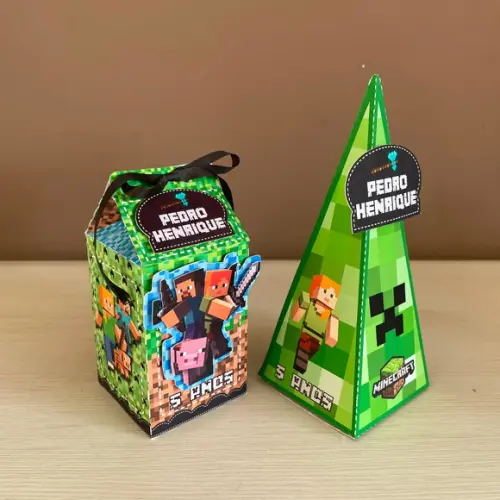 Kit Festa Minecraft 20 Peças