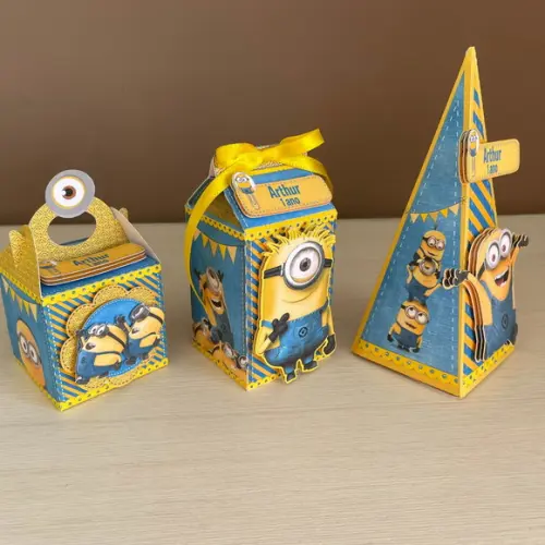 Kit Festa Minions 15 Caixas