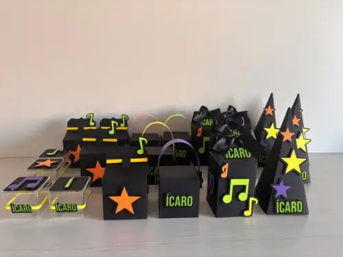 Kit Festa Neon 20 Ítens