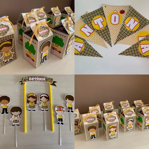 Kit Festa Novela Carrossel