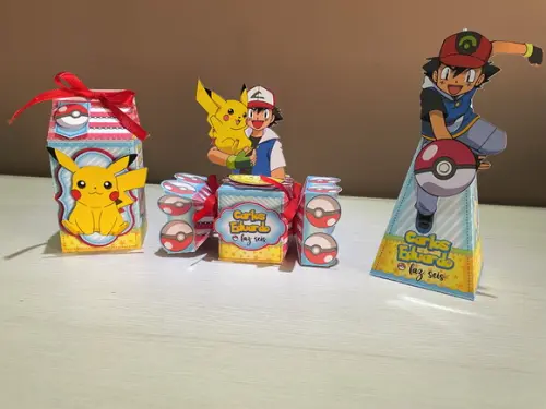 Kit Festa Pokemon 15 Caixas
