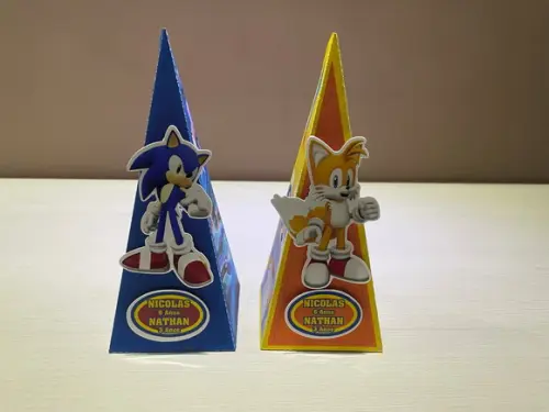 Kit Festa Sonic com 20 Caixas