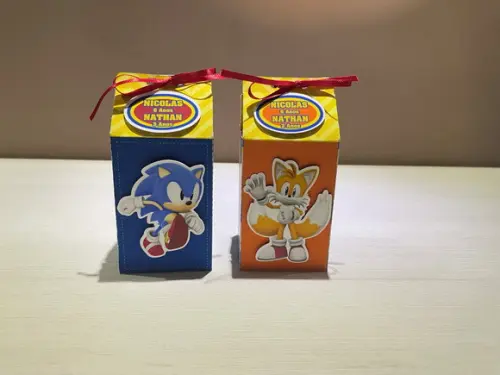 Kit Festa Sonic com 20 Caixas