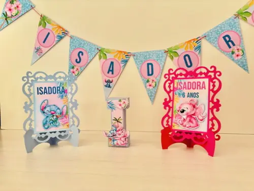 Kit Festa Stitch e Angel