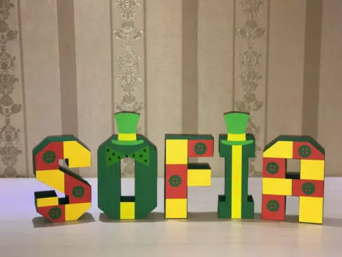 Letra 3d Sítio do Picapau Amarelo
