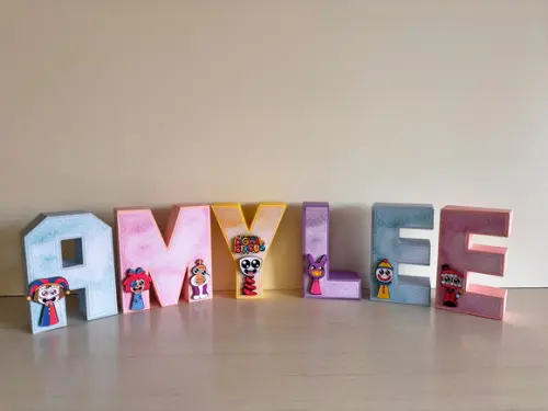 Letras 3d Amazing Digital Circus