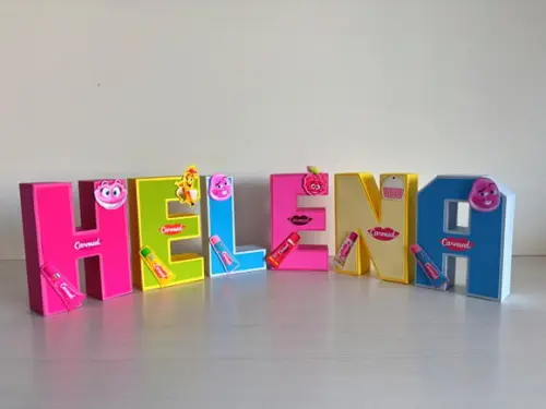 Letras 3d Carmed