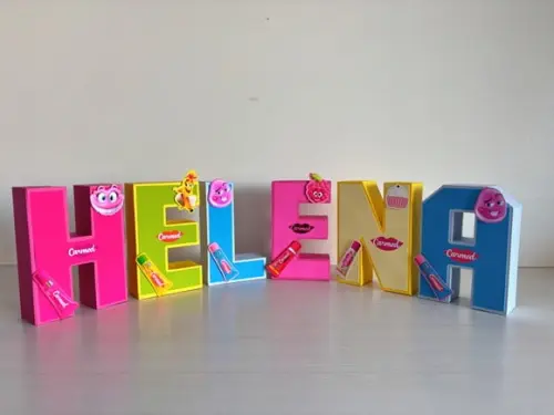 Letras 3d Carmed