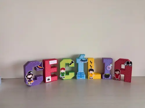 Letras 3d Festa Dpa