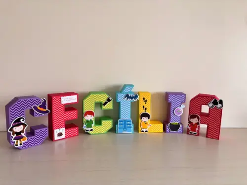 Letras 3d Festa Dpa