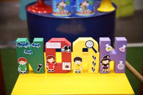 Letras 3d Festa Dpa