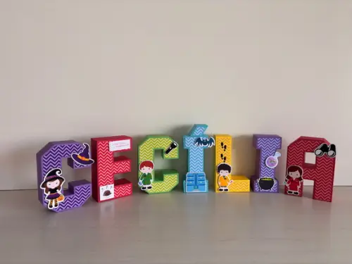 Letras 3d Festa Dpa