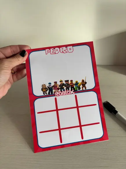 Lousa Mágica Magnética Lembrancinha Roblox