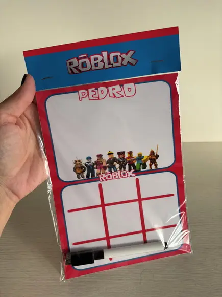 Lousa Mágica Magnética Lembrancinha Roblox